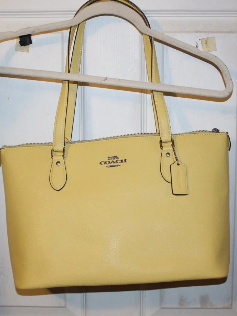 NWT COACH TOTE/PURSE, CONTINENTAL WALLET/COIN PURSE KEY FOB/ WALLET/SCARF SET! - Picture 3 of 16